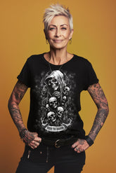 Dread the Shadows Skulls T-Shirt